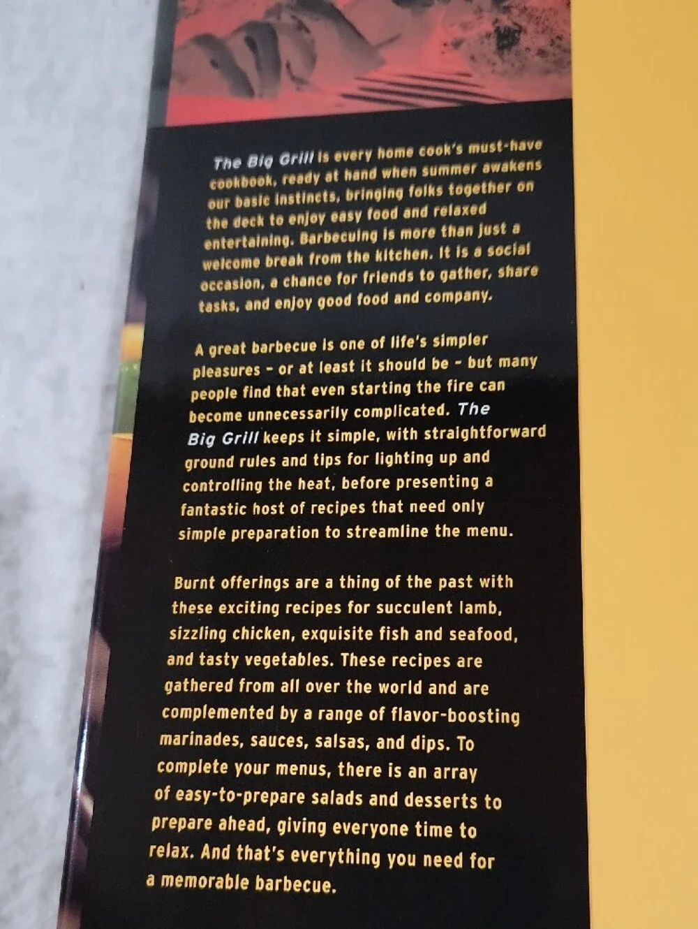 the Big Grill Cookbook by Paul Kirk - Hardcover